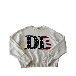 🇺🇸 Dairy Boy Paige Lorenze DB Flag Knit Sweater M